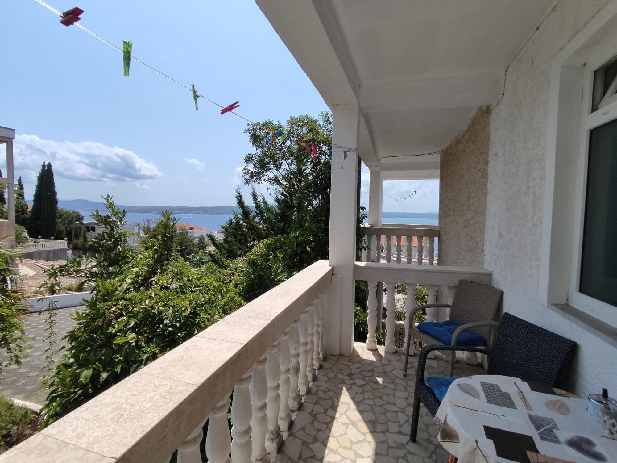 Panorama View Close Sandy Beach 100M To Talasoterapija, Crikvenica Exterior foto